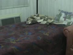 A young, attractive girlfriend gives her lover a head and rimjob.